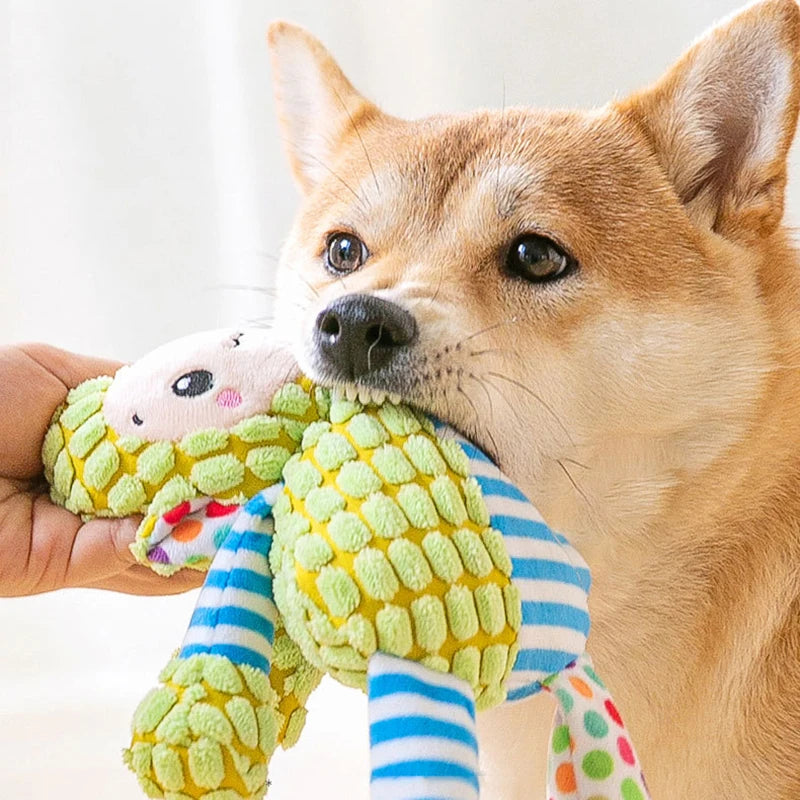 Pawora™ Premium Interactive Squeaky Plush Toy