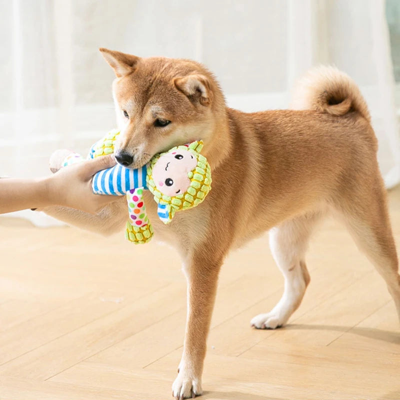 Pawora™ Premium Interactive Squeaky Plush Toy