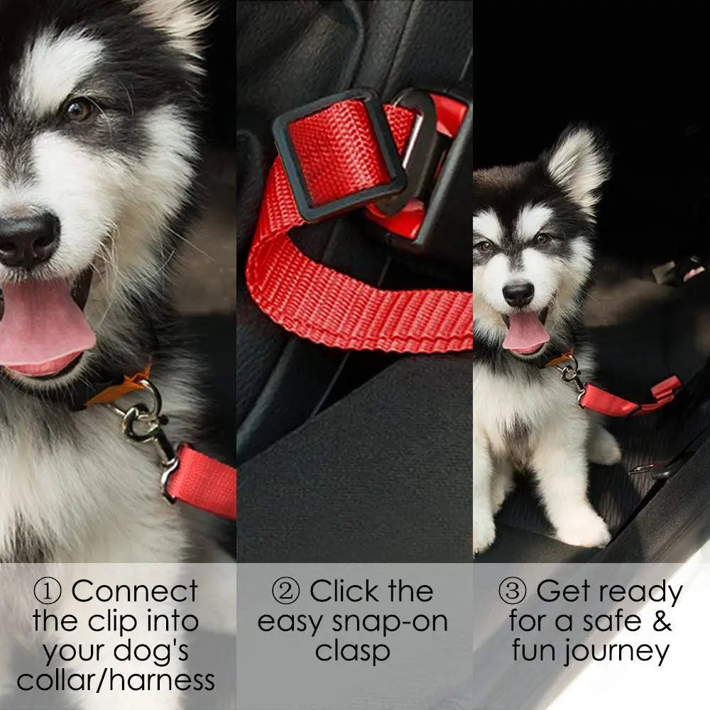 Pawora™ Car Safety Seat Belt for Dogs & Cats